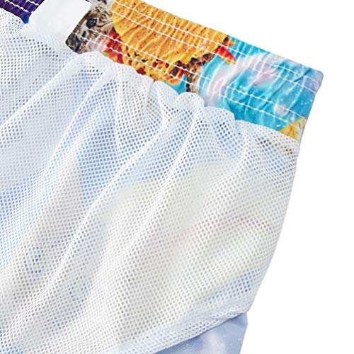 Calção de banho infantil para meninos RAISEVERN, Multicoloured 60, 13-14 Years