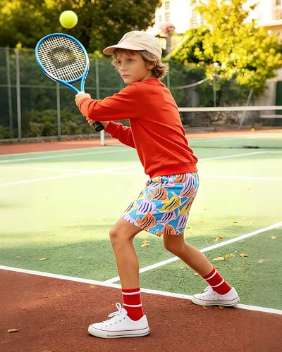 Image of SURF CUZ Boys Swim Trunks Toddler Swim Shorts UPF 50+ Bathing Suit for Boy Swimsuit Quick Dry Mesh Beach Boardshorts Swimwear