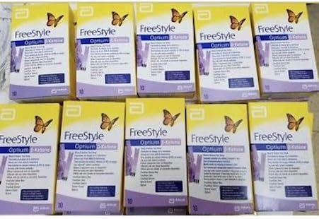 Optium B Ketone Strips