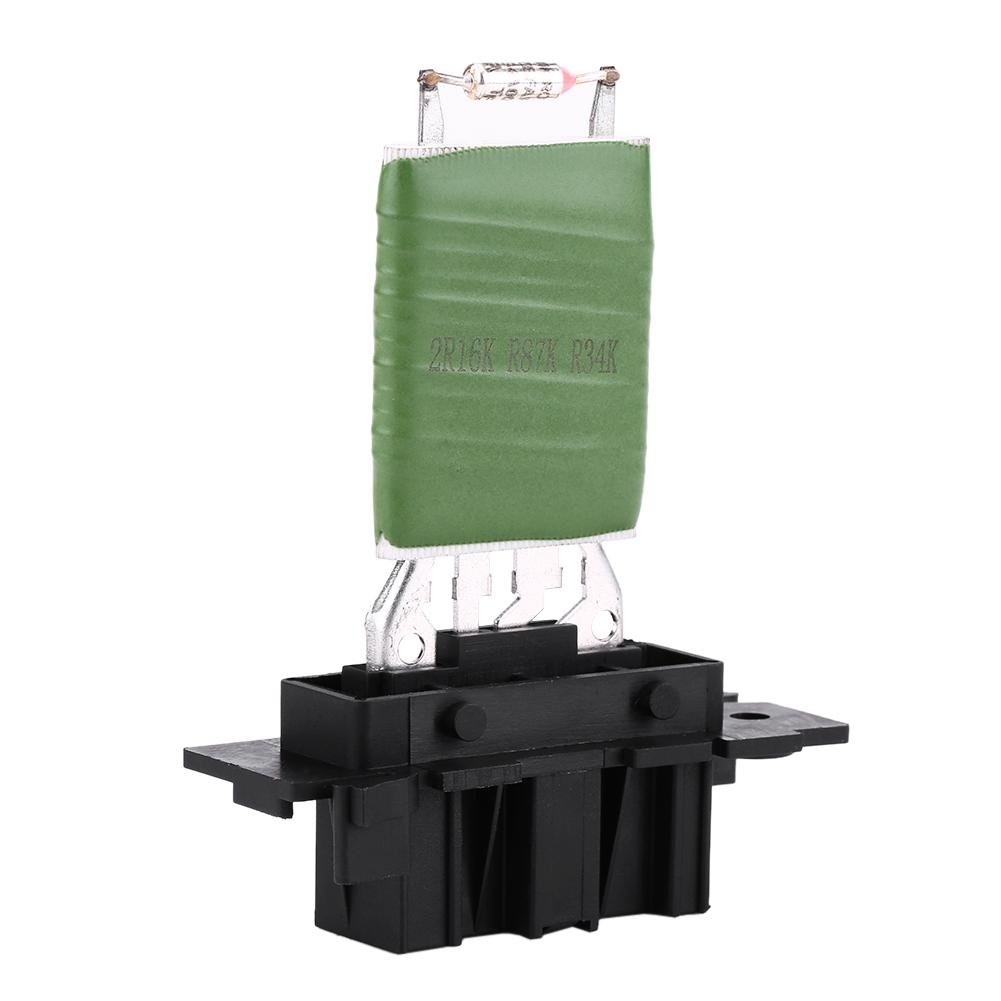 Regolatore della resistenza della ventola del ventilatore del motore, kit completo della resistenza del motore del ventilatore con cablaggio spina riparazione