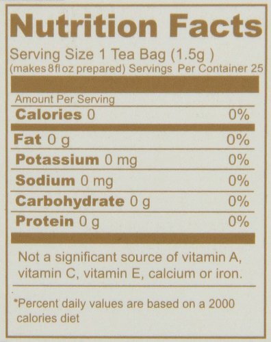 Hyleys Black Tea With Melissa And Mint - 25 Tea Bags (Revitalize) #TOP4