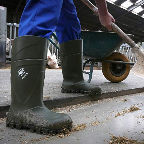 Bekina StepliteX Solidgrip O4 Waterproof Wellington Boots for Men and Women - Lightweight Non Slip Insulated Work Boots with SRC Certified Traction Outsoles2