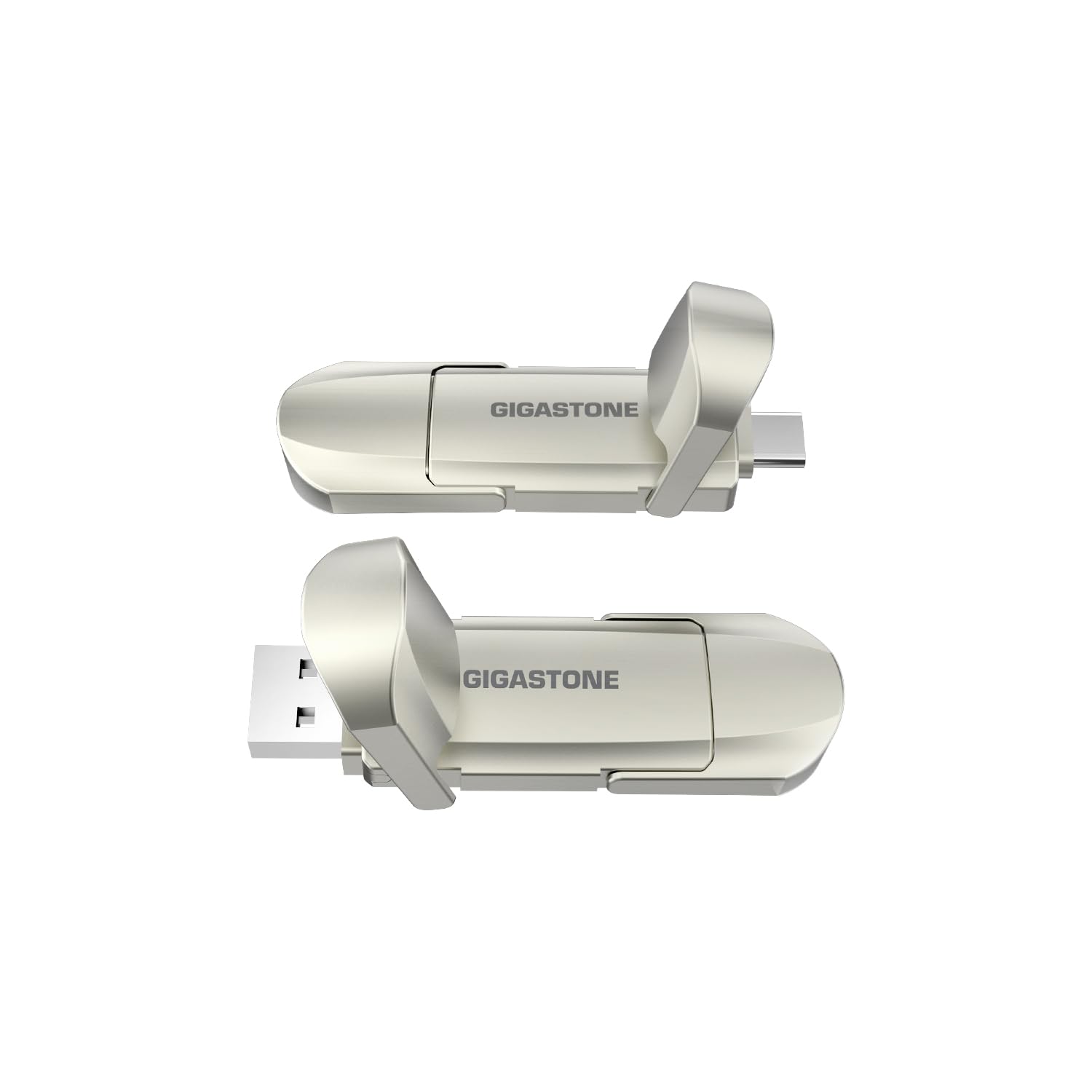 Gigastone Duo Pro Flip USB-A+C 512GB (2-Pack) Dual External Portable SSD 500MB/s Supports Apple 4K 60fps ProRes HDR Video Recording USB3.2 Gen 2 for iPhone 16 PS5 Mac iPad Laptop Android-image-25