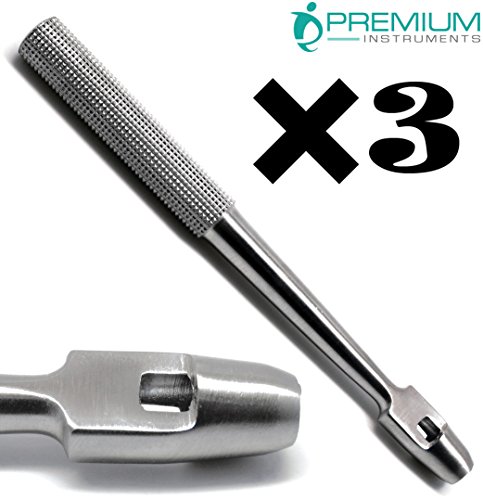 3× Dental Straight Tissue Punch 6mm Surgical Implant Stainless Steel Instruments