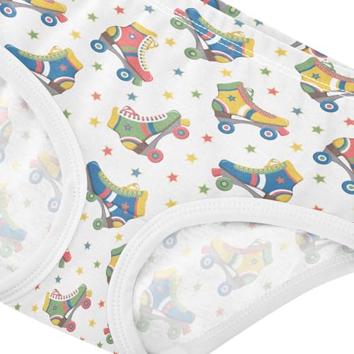 Girls' Underwear Roller Skates Cotton Stretch Comfort Toddler Panties4