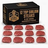 Grumpy Butcher Aged Top Sirloin Steaks, 12 Pack, 4.5 lb Tota...