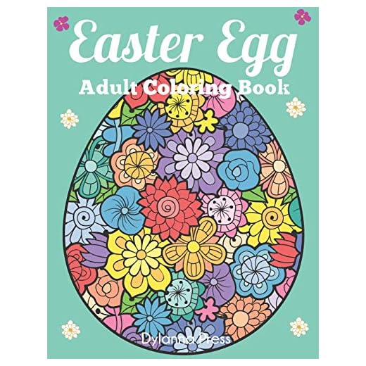 Easter Egg Adult Coloring Book