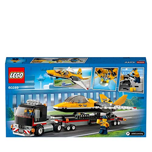 LEGO 60289 City Great Vehicles Camión de Transporte del Reactor Acrobático