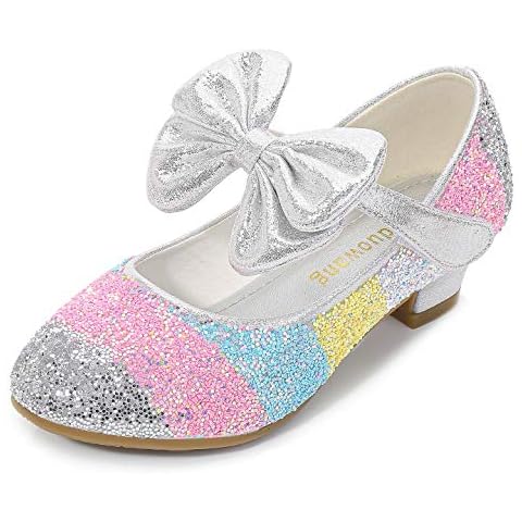 YOSICIL Zapatos Tacón Altos Niña Sandalias de Vestir Cover