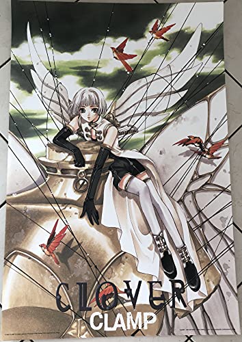 Clover CLAMP affiche rétro 68x98cm grand poster décoration murale chambre adulte