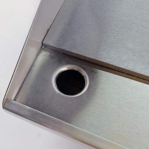TAIMIKO Commercial Electric Griddle Flat Top Grill HotPlate Kitchen Grill CounterTop Stainless Steel Thermostatic Control 3000W 22" (Two Half Iron Plate) - Thumbnail 5