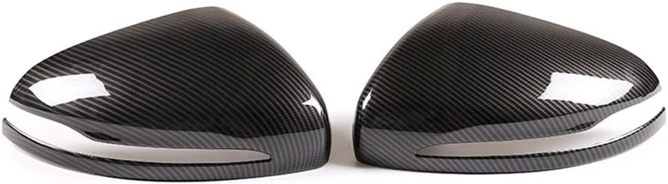 New Protective Side Mirror Covers Compatible with Mercedes Benz GLS X167 2020-2023 GLS350 GLS400 GLS450 GLS580 (Carbon Look)