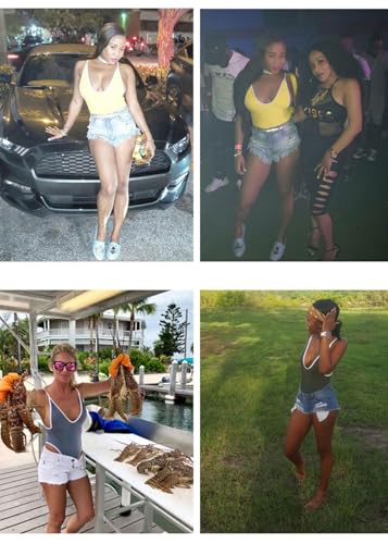 Swimsuits for Women Sexy Monokini Deep V One Piece Bathing Suits Backless Cheeky Swimwear Semi Thong Bikini2