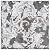 SomerTile WAIAVDO Aevum Dark Ornato x 7-7/8 in. Ceramic Wall Tile, 7.88" x 7.88", Multi, 21 Piece