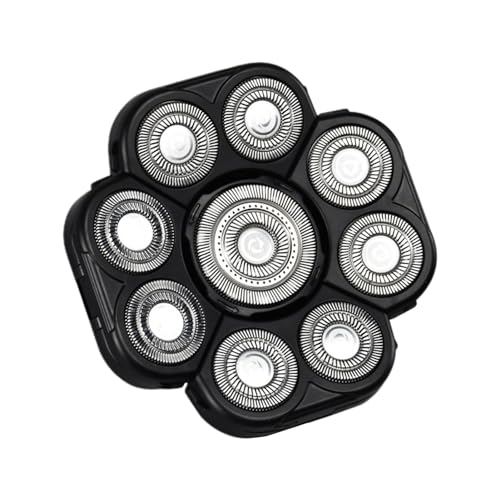 Têtes de rechange pour rasoir électrique,têtes de rechange pour rasoir à barbe, Remplacement du rasoir électrique à 9 têtes Extreme Speed, Têtes de rechange de rasoir à vitesse extrême à Zorq – vue 9