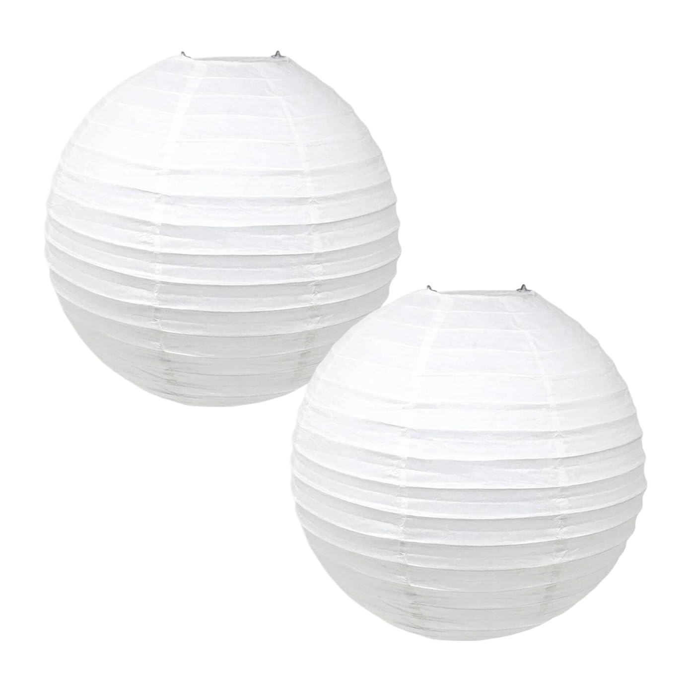 Papierowe Lampiony 2 Szt. Papierowych Lampionów Okrągłych, Wiszących, Na Wesele, Do Dekoracji Domu Dekoracje Imprezę(25cm)
