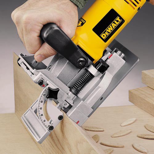DEWALT Biscuit Joiner, 6.5 Amp, 10,000 RPM, Retractable 45 Degree Notch, for Depth Spots (DW682K) by DEWALT - Image 5