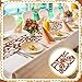 Windkream 6 Pcs Talavera Table Runner 71 x 13'' Cielito Lindo Table Runner Cielito Lindo Baby Shower Party Decoration Mexico Home Decor Traditional Cinco De Mayo Decorations(Brown)
