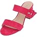 Produktbild Palado Damen Sandaletten Celsa - bequeme High Heels - modische Sandalen mit Absatz - elegante Schuhe mit verstellbaren Riemen für Frauen fuchsia UK4,5 - EU37