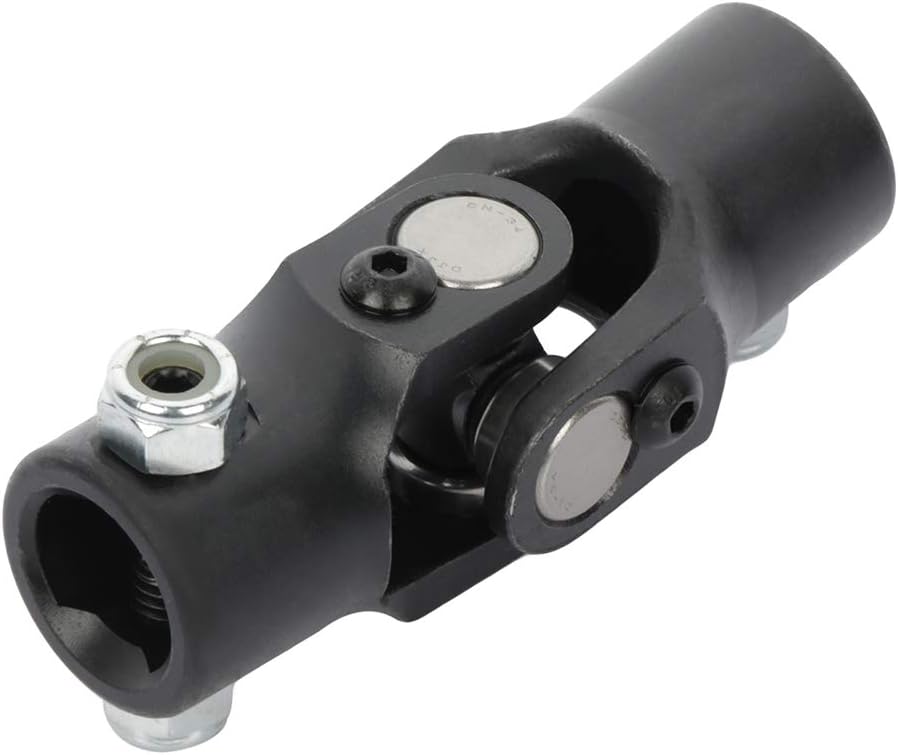 CCIYU Black Steering Joints Single 3/4"DD * Triangle Universal U-Joint Shaft 96mm