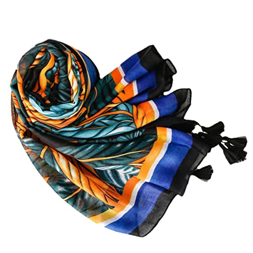 Lenço Envoltório Para Mulheres Impressão De Xale De Ombro Envoltório De Xale Bufandas Para Mujer Xal