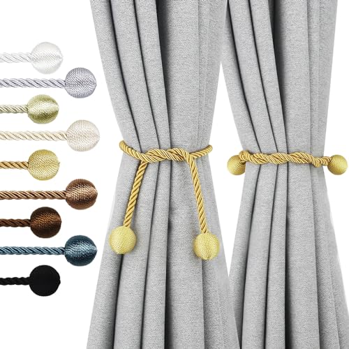 Curtain Tiebacks Outdoor Decorative Rope Tie Backs Drape Holdbacks Nieffeiy