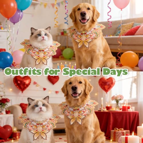 Disfraz Leo Kitty Año Nuevo para Gatos y Perros Pequeños miniatura 6