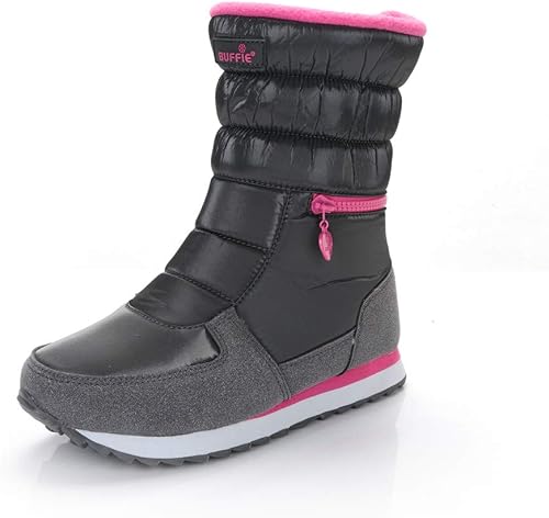 Stivali Invernali Donna Stivaletto Neve Scarpe Stivaletti Inverno  Impermeabile Boots Caldo Vello Foderato Zip Leggero Skating Sci Nero\u0026Rosa  41 : Amazon.it: Scarpe e borse