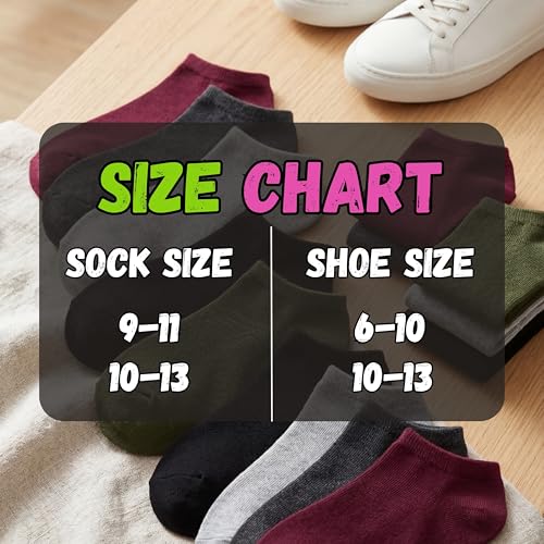 Image of Tipi Toe Women's 20 Pack Colorful Low Cut Socks - Lightweight, Breathable Design for All-Day Comfort Sizes 9-11 /10-13