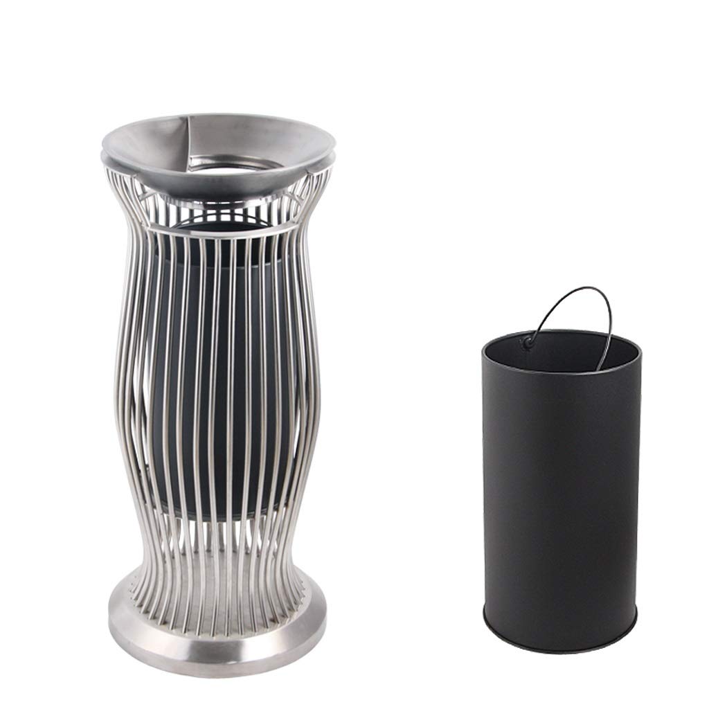 Buy Outdoor Garbage Can Hotel T Bin Lobby Hotel KTV Mall Vertical Smoke
