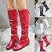 ZODOF Zapatos de mujer Botines Zapatos de mujer tacones altos Botas de...