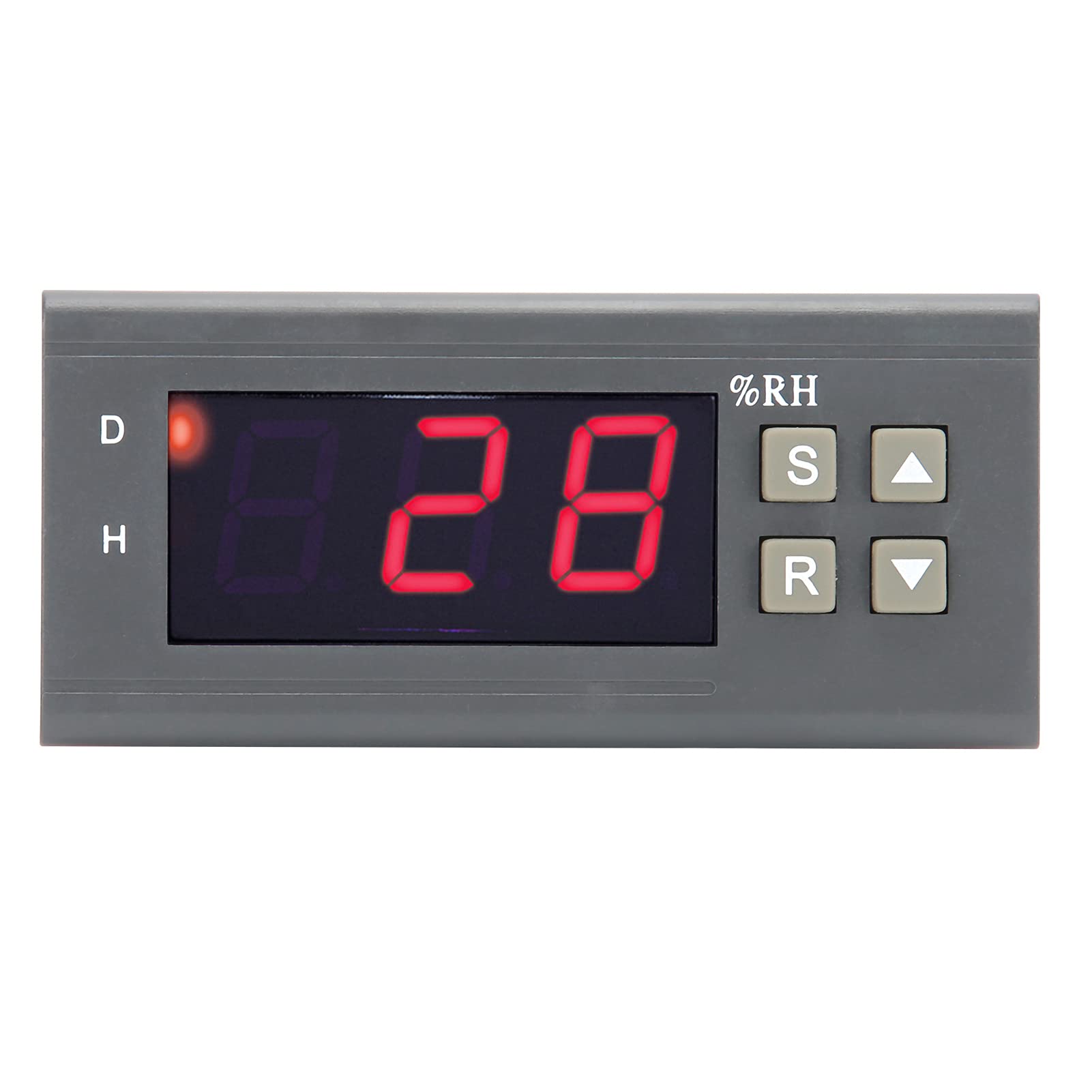 Zunate Regolatore di umidità Digitale, Mh-13001 220V Controllo dell'umidità dell'allevamento, con modalità di umidificazione deumidificazione, per allevamenti