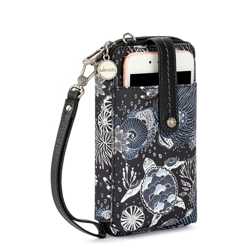 Sakroots Salinas Smartphone Crossbody, Midnight Seascape2