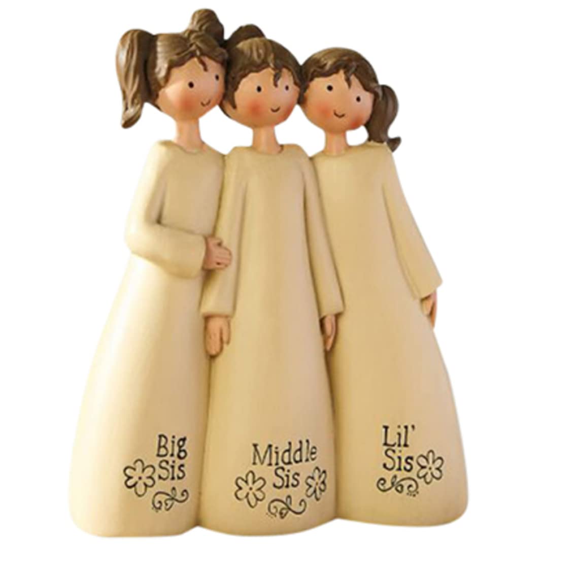 Guardian Angel Gifts Sister Birthday Gifts Angel Sisters Figurine Guardian Figurine Ornament for Mom Birthday Home Decor 3 Girls