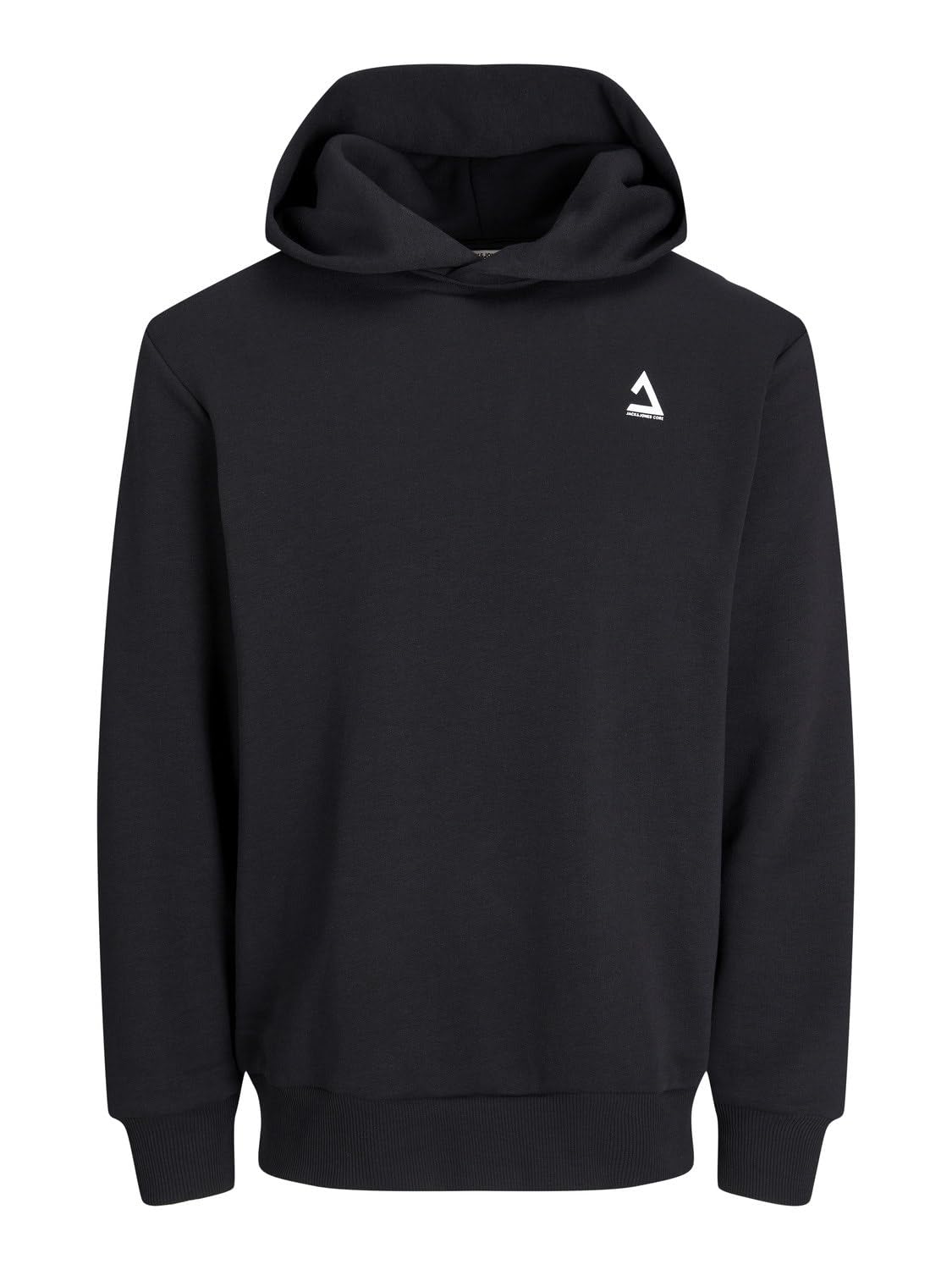 JACK & JONES Male Hoodie Printed Hoodie, black, L