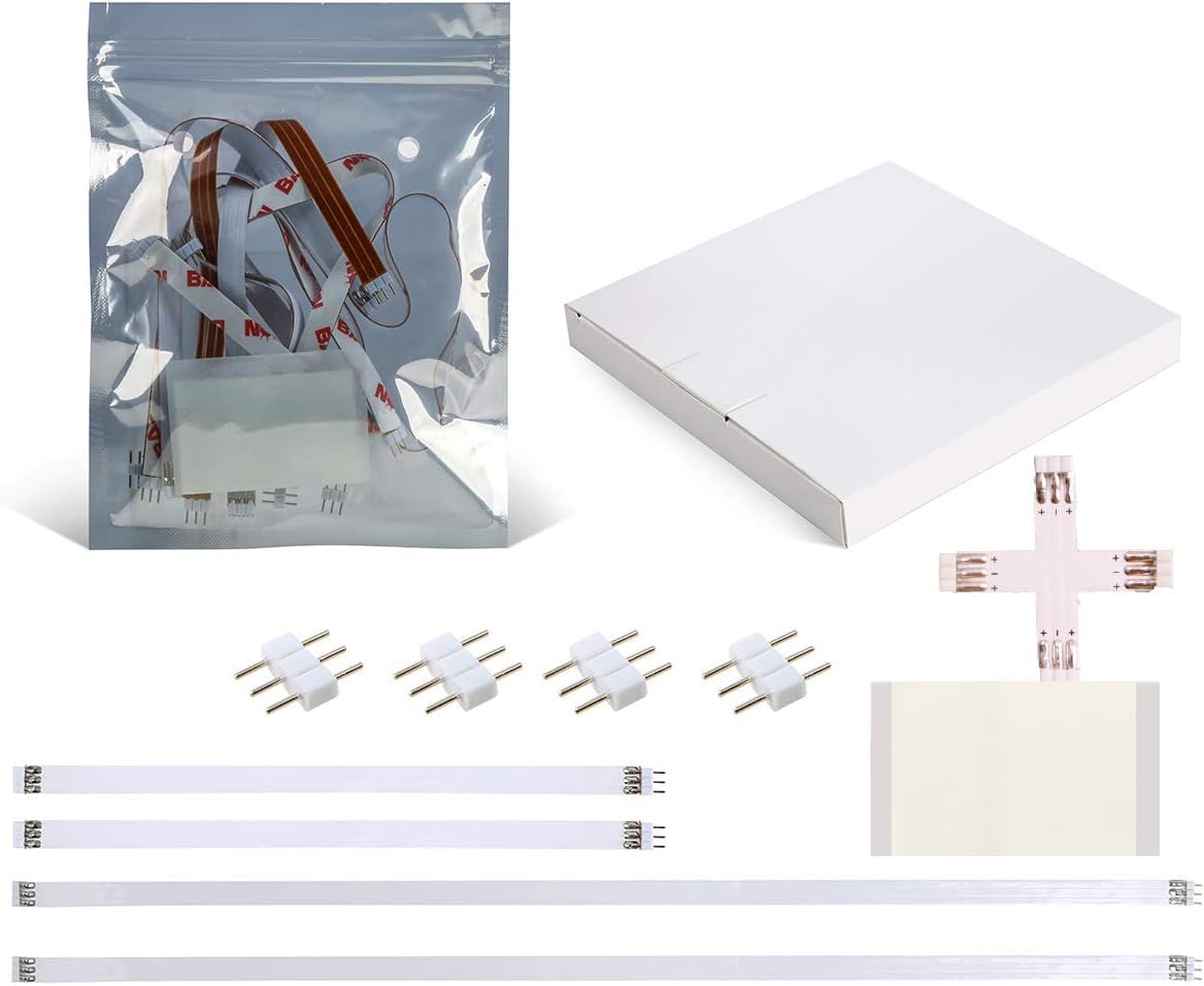 3 Pin 8mm Extention Connecter, Accessories Cabinet Light Kit, FPCB Connecter