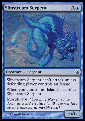 serpent cards mtg Magic The Gathering - Slipstream and Serpents. PSL1777951218766406 With Acrylic Casing:005 Murders at Karlov Manor