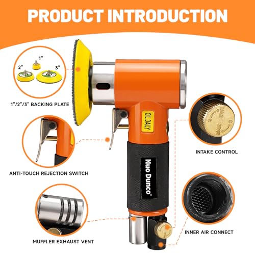NuoDunco 1/2/3 Inch Mini Air Sander