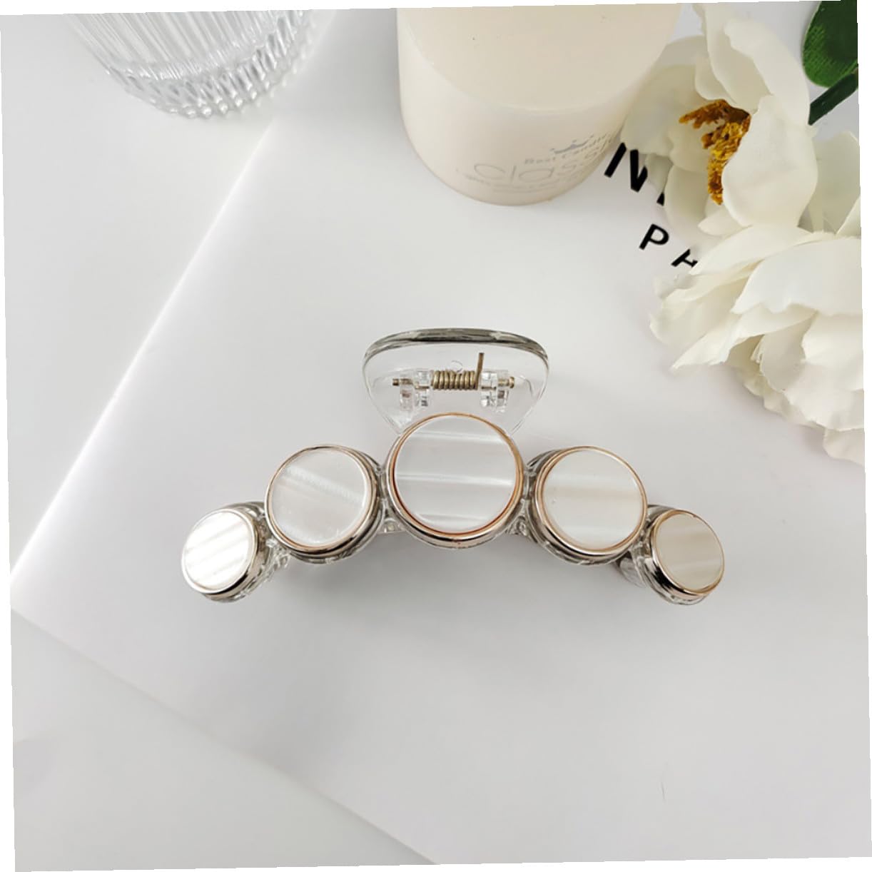 Healeved 9piezas De Pelo Para Mujeres Clip De Garra Elegante y Simple Aleatorios Para Peinados Casual y Modificaciones De Cabello