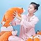 Maomoto Plüschtier-Kissen für Kinder, 45 cm, Plüschfuchs, superweich, niedlich, kuscheliges Umarmungskissen, Puppen, Geburtstag, Kinderzimmer-Dekoration