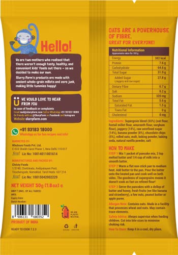 Image of Slurrp Farm Choco Crunch Chocolate Cereal and Slurrp Farm No Maida Pancake Mix