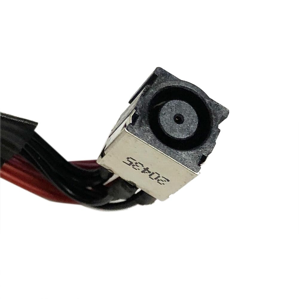 ZAHARA Toma de Corriente CC para MSI GL75 9SE 9SD MS17E2 MS17E3 MS17E4 MS17E7 (12 Pines)