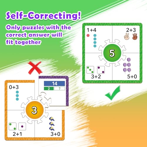 Edulok Math Games for Kids 5-7, Addition and Subtraction Educational Games, Kindergarten Learning Activities, Classroom Must Haves