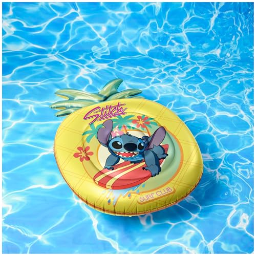 Image of Swimways Stitch Oversized Pool Float, Inflatable Pool Floats & Kids Pool Toys, Swimming Pool Accessories & Beach Essentials for Teens Aged 14 & Up