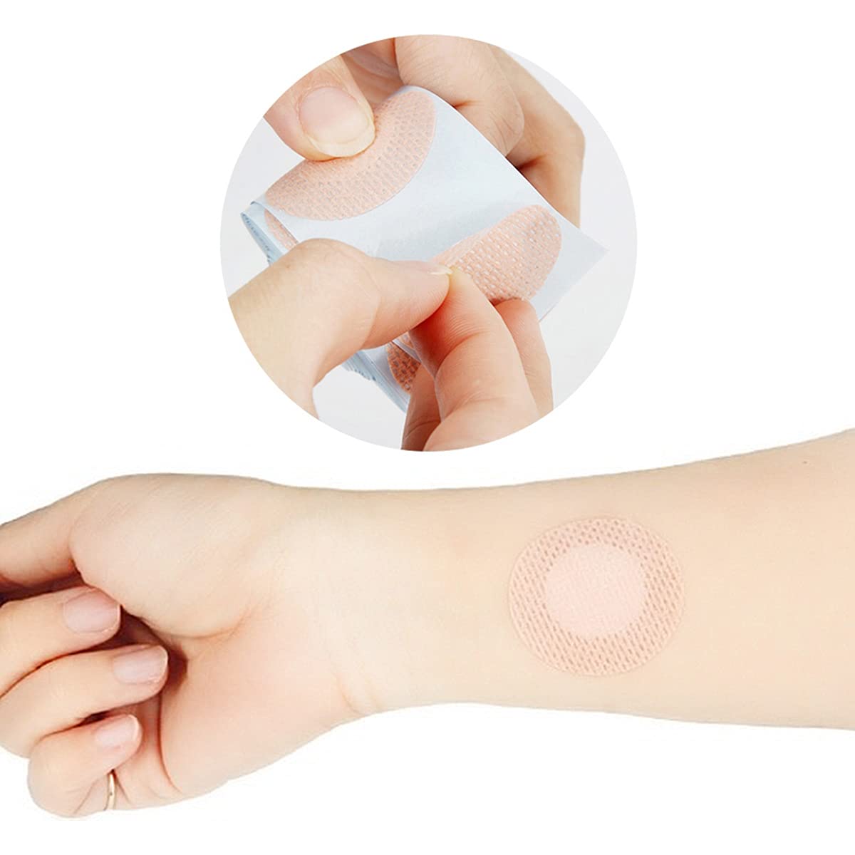 Copricapezzoli Paracapezzoli Uomo Running - Copri Capezzoli Adesivi, USA e Getta, Impermeabile Cerotti Capezzoli Maratona Corsa Sport, Nipple Covers, 35mm (Non Toccare la Superficie Adesiva)
