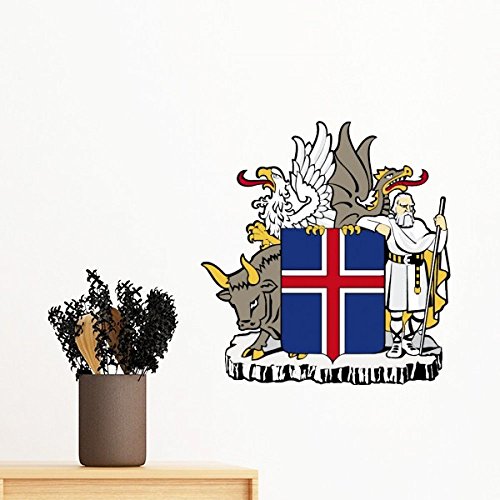 Sticker mural Islande amovible pour décorer un mur sans peindre