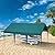 IDEALHOUSE 12'x20' Heavy Duty Carport Canopy - UV Resistant & Waterproof Portable Garage for Cars, Boats, Storage & Outdoor Events (Deep Green)