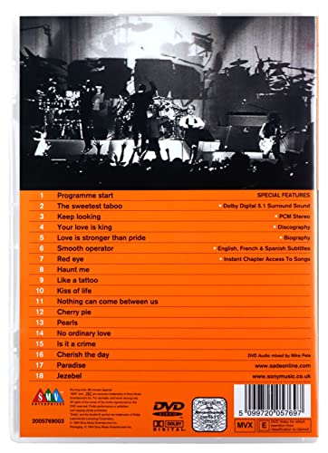 Sade Live in Santiago