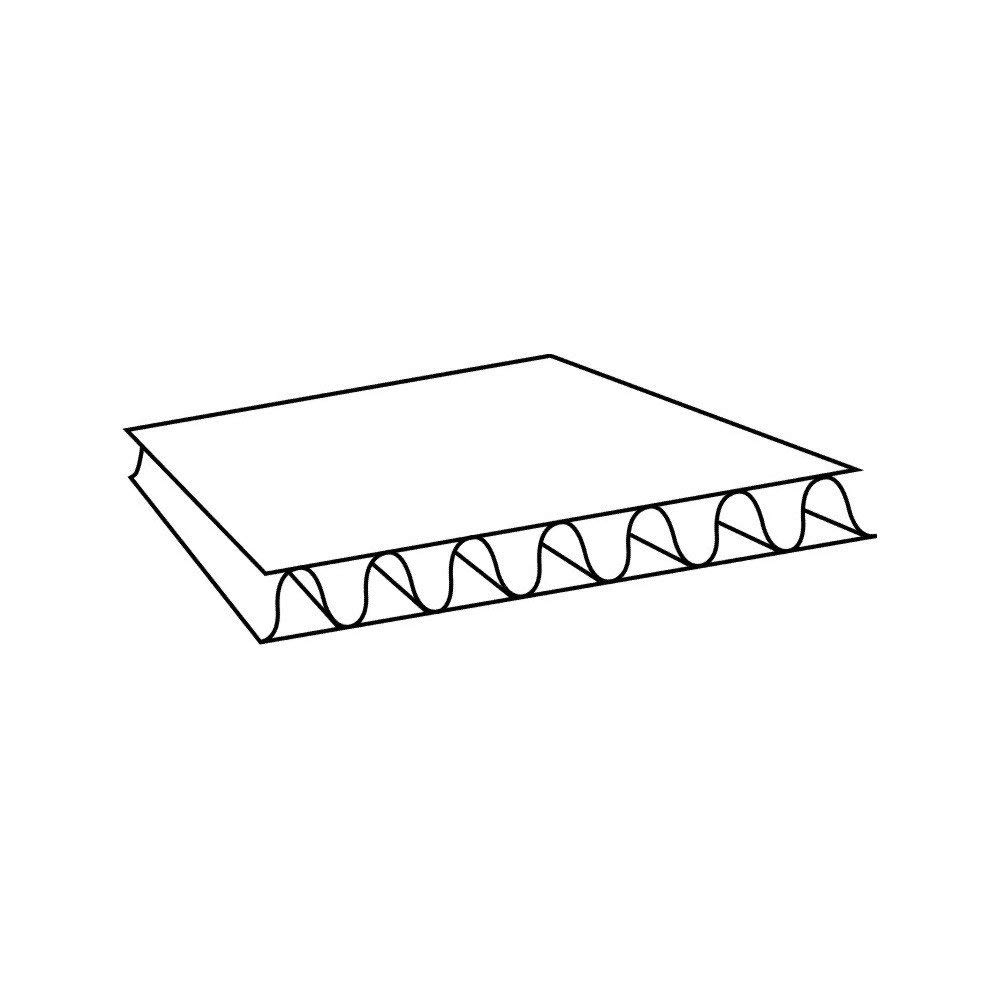 Furein Cajas de Cartón, Cajas de Mudanza para Empaquetar Pack de 12 Unidades, Color Marrón (50x35x30cm)