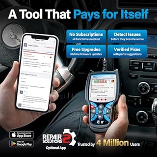 BLCKTEC 440 Bluetooth OBD2 Scanner Diagnostic Tool - Car Code Reader and Scanner for Car - Comes with Live Data - Battery/Charging System Test - Works for All OBD Compliant Cars 1996 & Newer